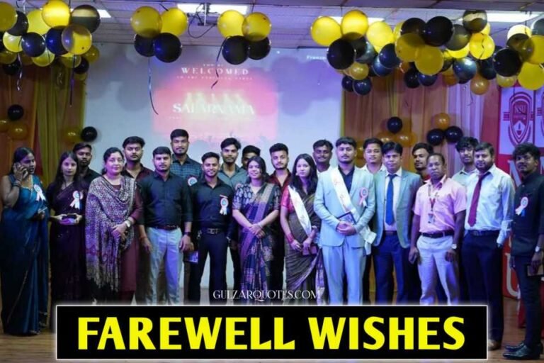 Farewell Wishes