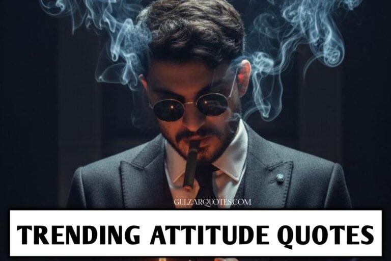 Trending Attitude Quotes in English